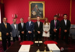 Cerimónia de tomada de posse de seis novos professores catedráticos da Faculdade de Medicina de Coimbra
